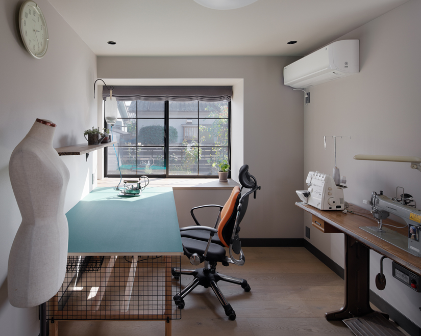 奥様の仕事部屋