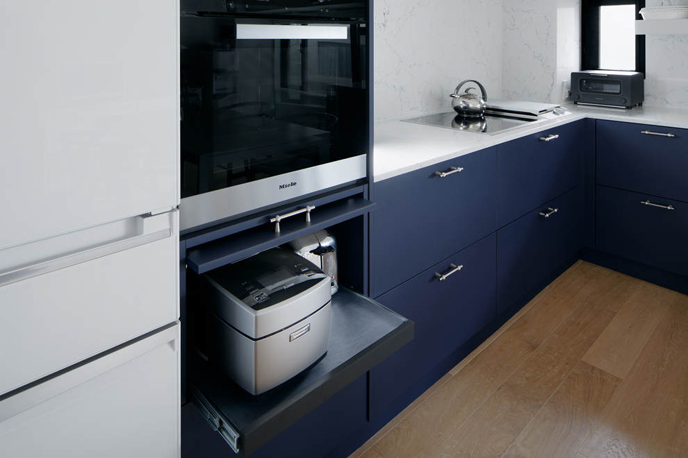 家電も美しく収納 家電も美しく収納