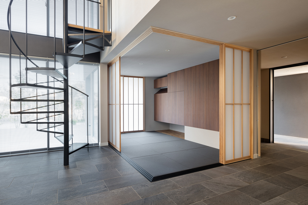 リビングの一角にある和室